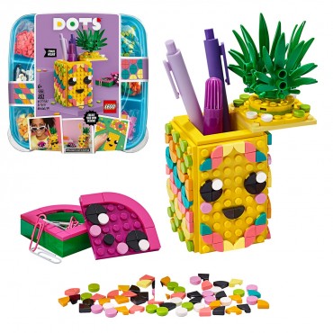 LEGO DOTS Pineapple Pencil Holder Set 41906